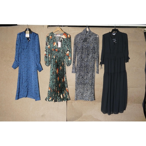 84 - 4 x various ladies dresses, sizes comprise of UK 10, RRP £400+, Not practical to list in detail so p... 