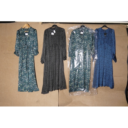 89 - 4 x various ladies dresses, sizes comprise of UK 10, RRP £450+, Not practical to list in detail so p... 