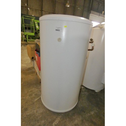 5682 - 1 x Mixenergy 150L indirect unvented hot water cylinder model MX-150-IDE-EXT-580-1-1-B-0, 240v