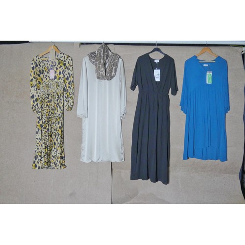 87 - 4 x various ladies dresses, sizes comprise of UK 10, RRP £300+, Not practical to list in detail so p... 