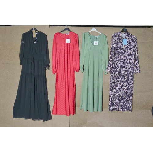 95 - 4 x various ladies dresses, sizes comprise of UK 12, RRP £300 +, Not practical to list in detail so ... 