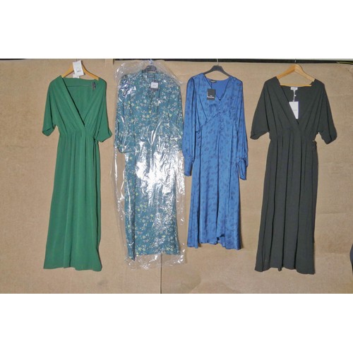 96 - 4 x various ladies dresses, sizes comprise of UK 12, RRP £300 +, Not practical to list in detail so ... 