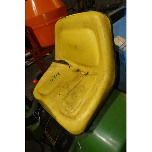 5957 - 1 x John Deere 175 Hydro ride on lawn mower. Please note that this mower requires attention and is b... 