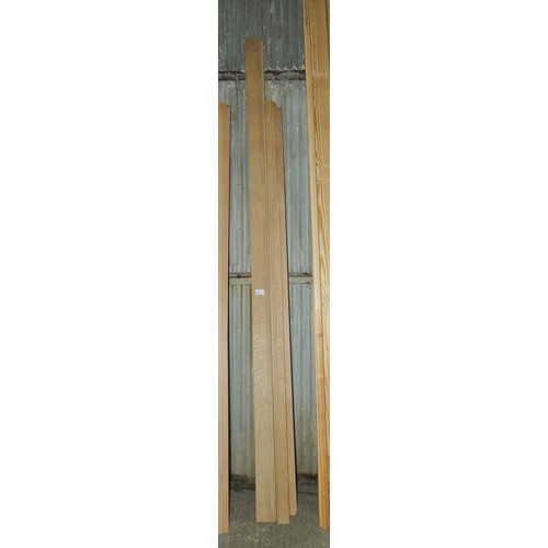 6017 - A quantity of Oak skirting, architrave and boards