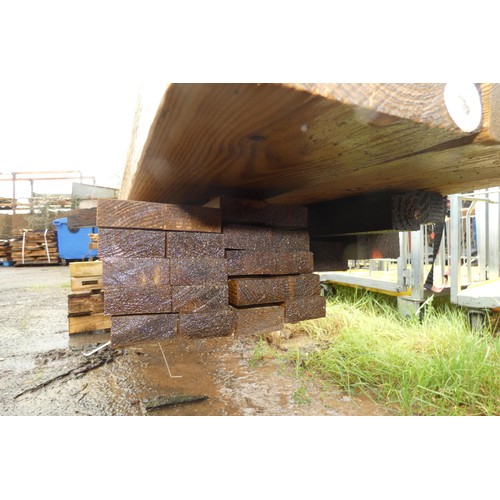 6129 - A quantity of timber comprising of mostly 4.5 x 2 x 510cm - bottom stack