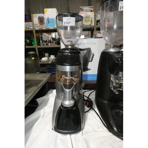 2107 - A commercial coffee grinder by Fracino type K6 - trade