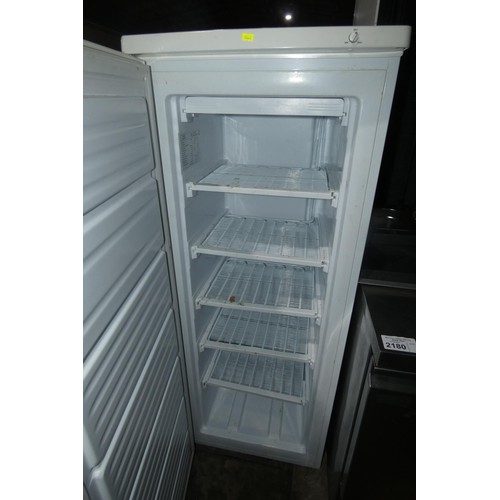 2181 - A 3/4 height freezer by Curry's Essentials - trade. Tested Working