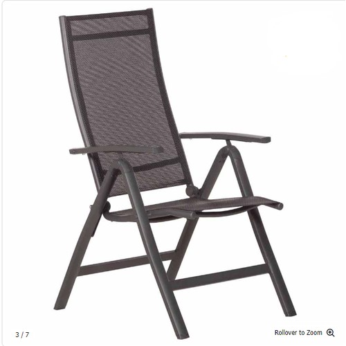 1092 - A set of two Royalcraft Sorrento folding recliner chairs RRP £249