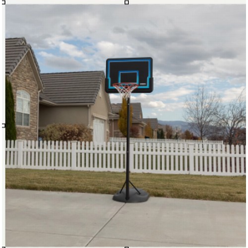 1105 - 1 x Lifetime portable basket ball net - adjustable from 5.5ft to 7.5ft high RRP £99