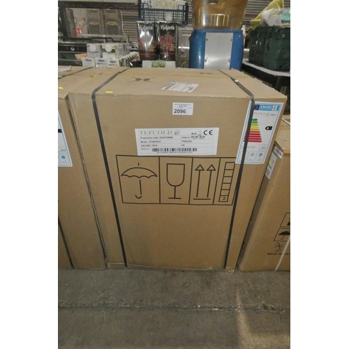 2096 - A commercial under counter freezer by Tefcold type Uf200vs, unused boxed