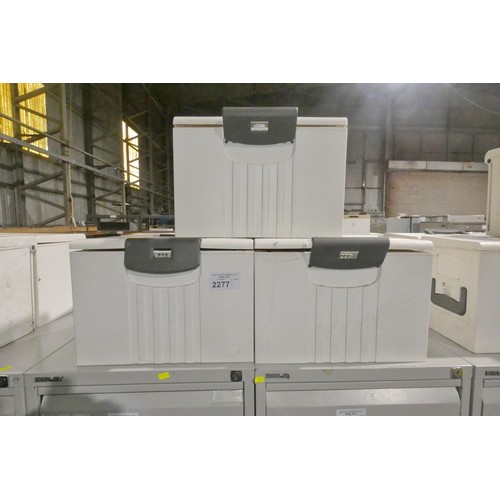 2277 - 5 x Hotbox combination file boxes