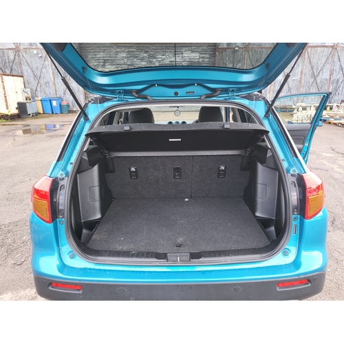 9012 - Suzuki Vitara Estate SZ5 1.6, 5 dr hatchback, Turquoise, Reg WH68 RGU, 28/02/2019, 5 speed manual pe... 