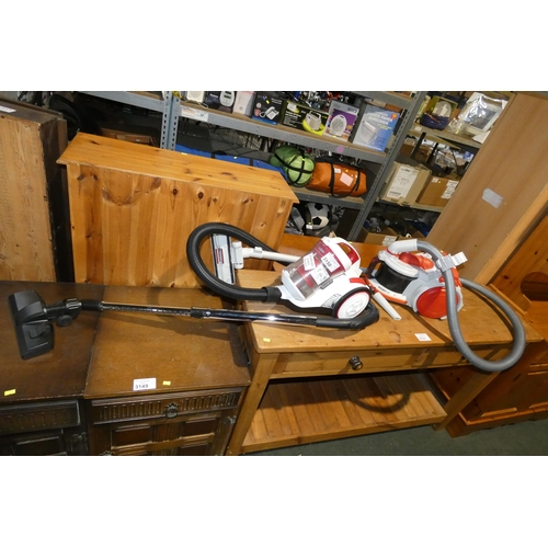 3150 - 2 x vacuum cleaners comprising 1 x Goblin and 1 x Black & Decker Hepa 1700w - both 240v (Trade)  Tes... 