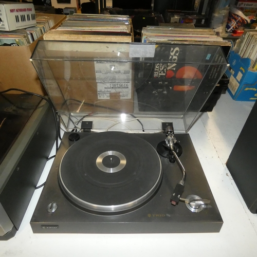 3309 - A vintage record player by Trio type KD1500 - trade