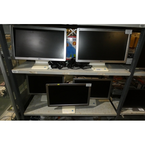 3346 - 5 x Lg 22 inch chrome monitors, the chrome system has been power-washed and will not connect to the ... 