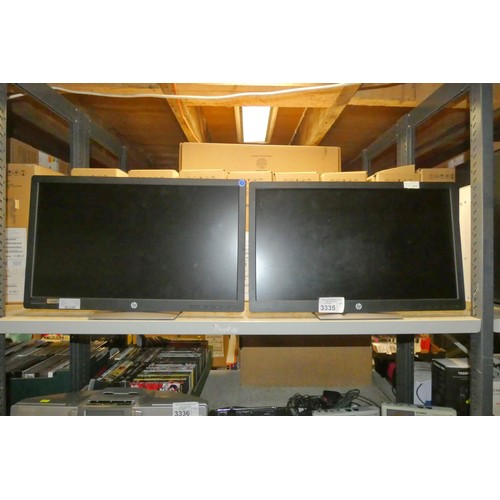 3335 - 2 x 23 inch computer monitors by HP type Elite Display E232 - trade