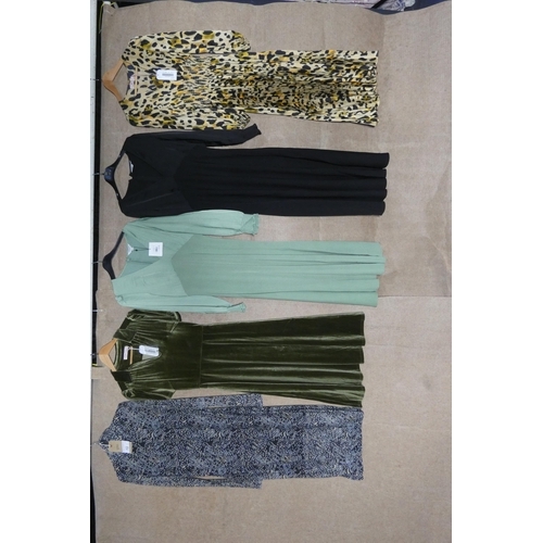 72 - 5 x various ladies dresses, sizes comprise of UK 8, RRP £500+, Not practical to list in detail so pl... 