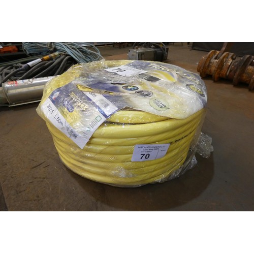 70 - A roll of Tricoflex hose - length 50m / diameter 12.5mm