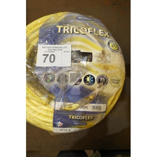 70 - A roll of Tricoflex hose - length 50m / diameter 12.5mm