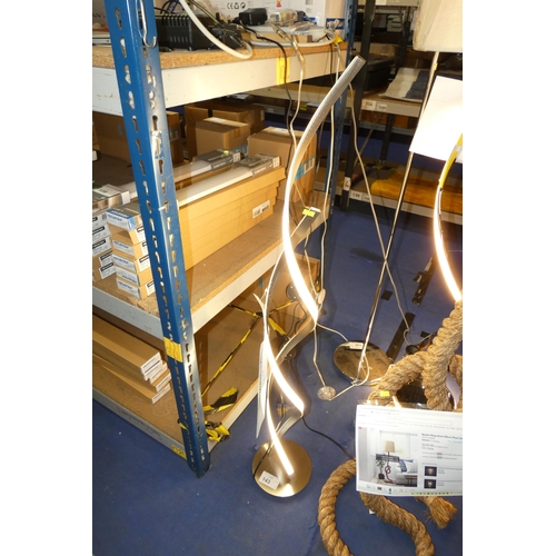 143 - 1 x Gutzwiller 126cm LED novelty floor lamp RRP £85