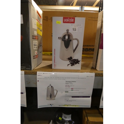 15 - A Thermique cafetiere RRP £37