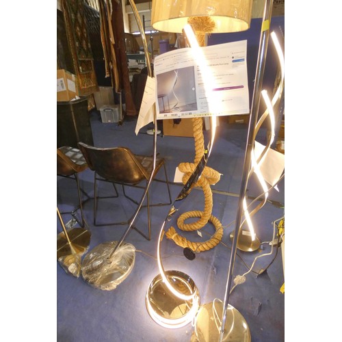 148 - 1 x Martelli 121cm LED novelty floor lamp RRP £186