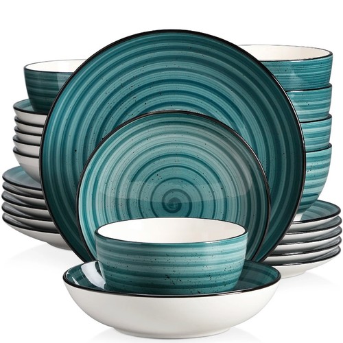 1 - A Kalig 24 piece dinnerware set for 6 people RRP £66