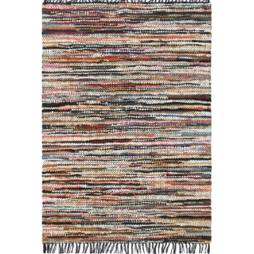 286 - 1 x Tridnt Sara multi chindi rag rug approx 120 x 180cm