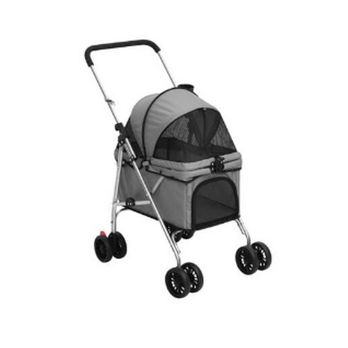 318 - 1 x Vida XL folding dog stroller approx 76 x 50 x 100cm RRP £85