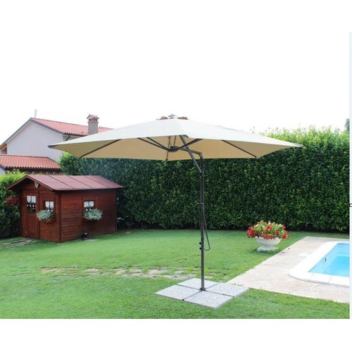 337 - 1 x Anyjha 200cm cantilever parasol RRP £139. Please note that no base weights are included