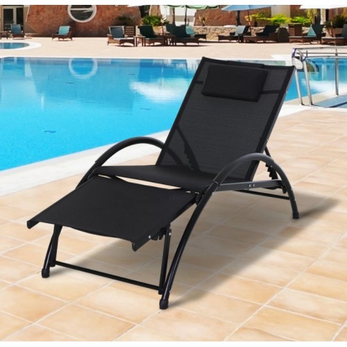 351 - 1 x Aalilah 152cm long reclining single chaise RRP £79