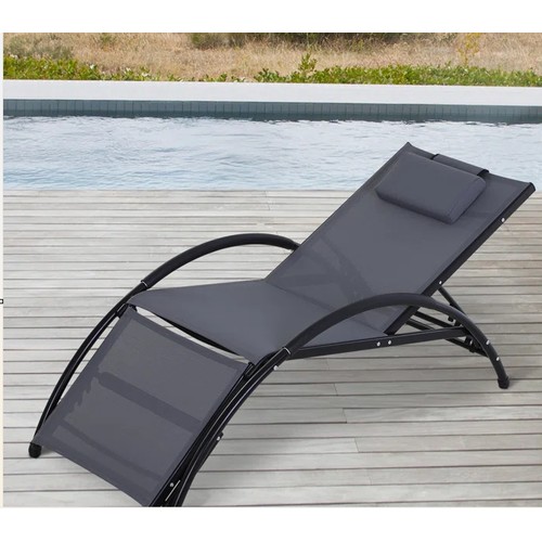 354 - 1 x Aalilah 152cm long reclining single chaise RRP £79