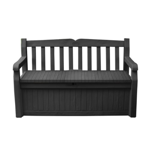 355 - 1 x Keter Eden outdoor storage bench / box RRP £128