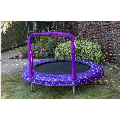 377 - 1 x Jump King 48 inch princess mini trampoline RRP £77