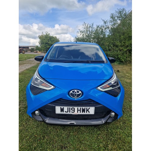 9006 - Toyota Aygo X-Trend 1.0 VVT-I
Registration number: WJ19 HWK,
V5: Present, SORN
Odometer reading : 57... 