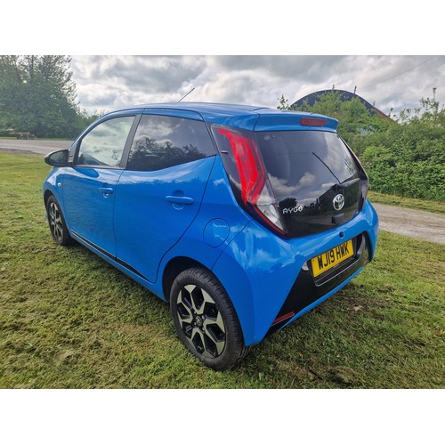 9006 - Toyota Aygo X-Trend 1.0 VVT-I
Registration number: WJ19 HWK,
V5: Present, SORN
Odometer reading : 57... 