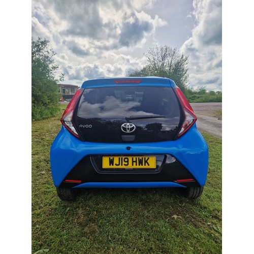 9006 - Toyota Aygo X-Trend 1.0 VVT-I
Registration number: WJ19 HWK,
V5: Present, SORN
Odometer reading : 57... 