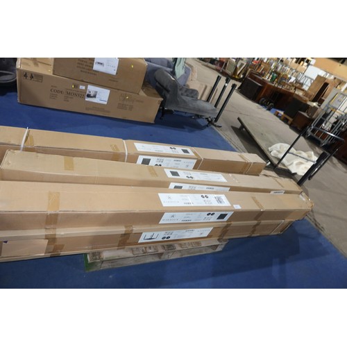 423 - 7 boxes containing various parts for a Harbour Lifestyle pergola. Please note that these boxes are p... 