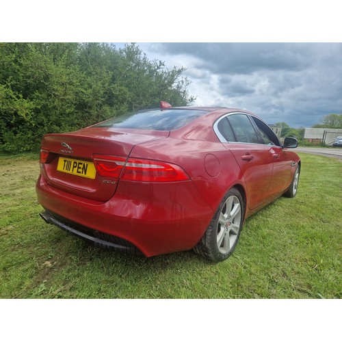 9004 - Jaguar XE Diesel saloon 2.0D (180) Portfolio Auto, starts, runs and drives.
Registration number: T11... 