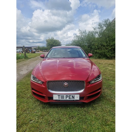 9004 - Jaguar XE Diesel saloon 2.0D (180) Portfolio Auto, starts, runs and drives.
Registration number: T11... 