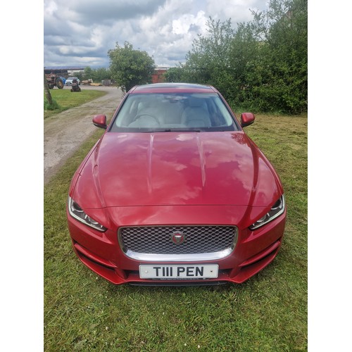 9004 - Jaguar XE Diesel saloon 2.0D (180) Portfolio Auto, starts, runs and drives.
Registration number: T11... 