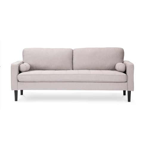 461 - 1 x Baity cushioned love seat sofa RRP £249. Boxed and requires assembly