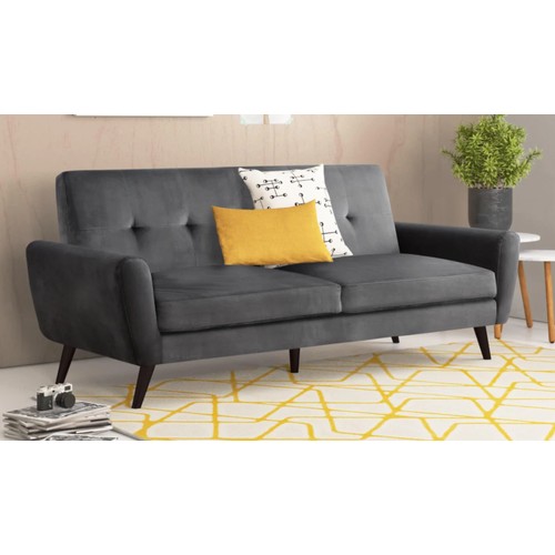 462 - 1 x Bostrom 3 seater upholstered sofa RRP £459. Boxed and requires assembly