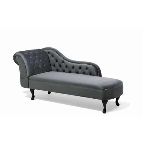 463 - 1 x Jeb Velvet chaise longue RRP £479