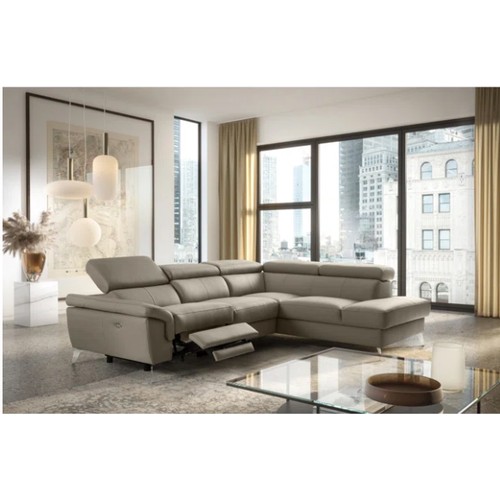 468 - An Ivy Bronx Manhattan two part reclining corner sofa RRP £2159