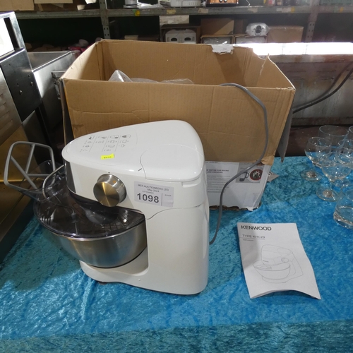 1098 - A food mixer by Kenwood type KHC29, comes with 3 mixer attachments, no blender attachment - trade Te... 