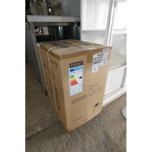1129 - A boxed unused bottle display fridge by Candy type CWC021MDH