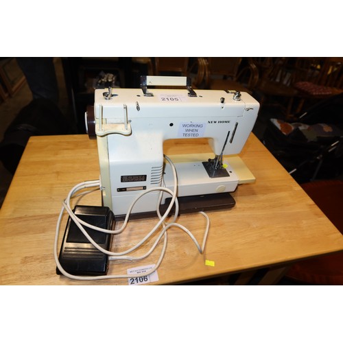 2105 - 1 x Janome New Home 656A sewing machine 240v (Trade)