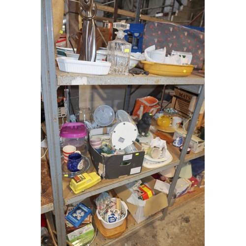 2099 - A quantity of various items including crockery, CDs, DVDs, a Trotters Independent Trading Robin Reli... 