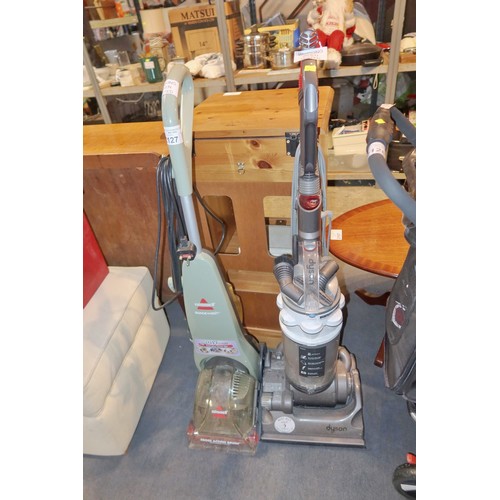 2127 - 1 x Dyson DC14 vacuum cleaner 240v and 1 x Bissell Quickwash carpet cleaner 240v (Trade) Tested Work... 